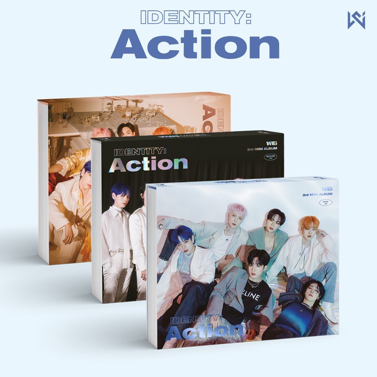 Apple Music ALL(WAVE+ROLLER+OCEAN) WEi - 3RD MINI ALBUM [IDENTITY : ACTION]