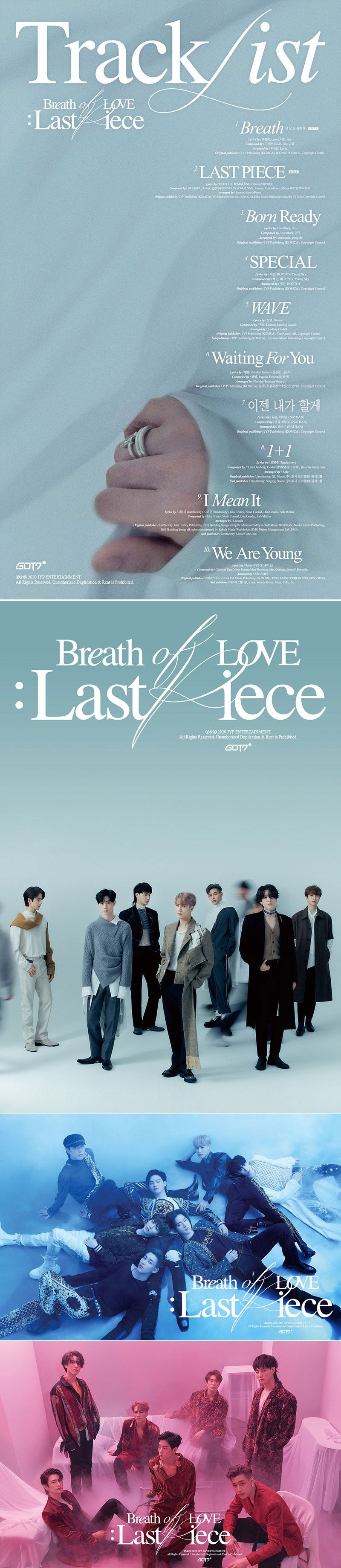 Apple Music GOT7 - 4TH FULL ALBUM [BREATH OF LOVE : LAST PIECE]