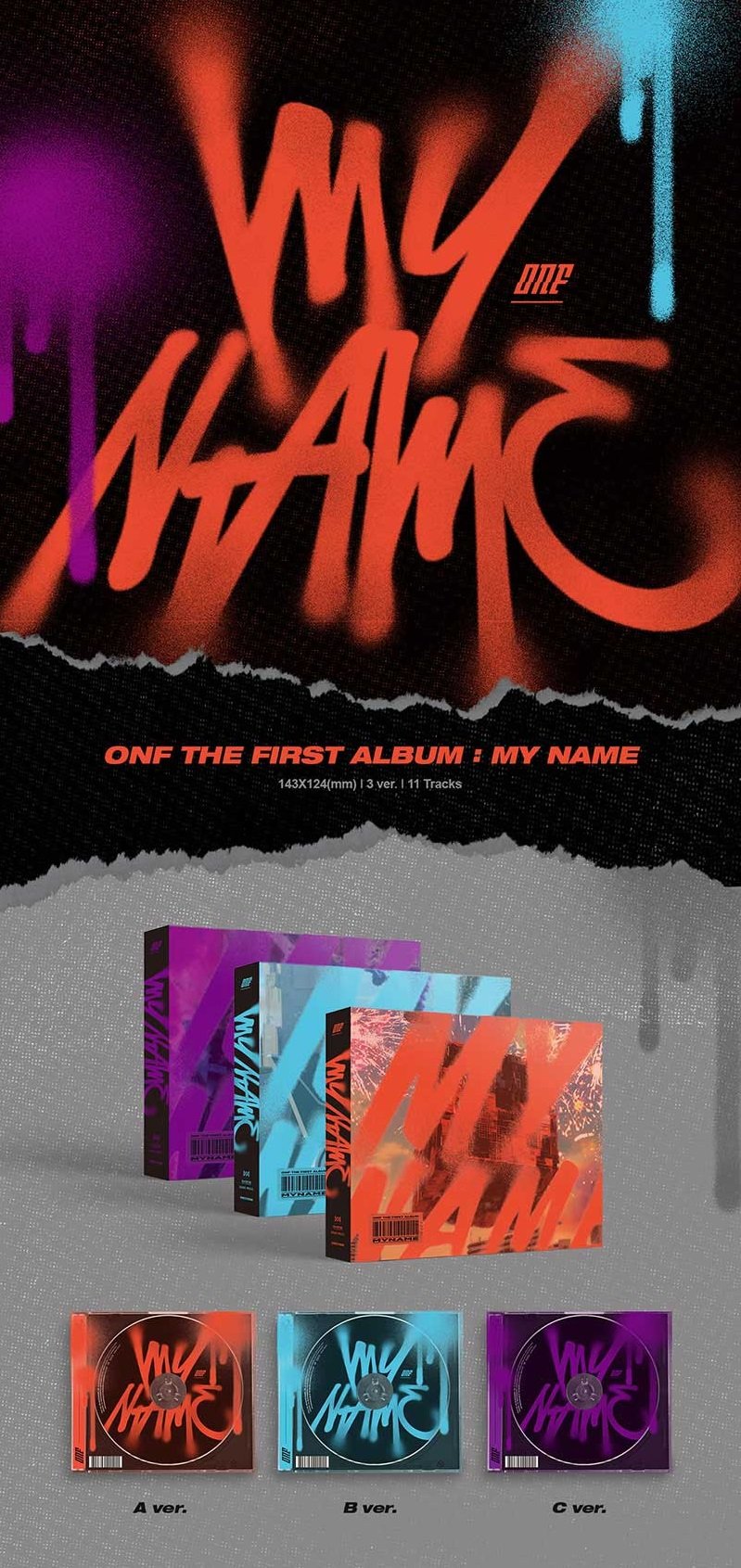 Apple Music ONF - THE FIRST ALBUM [ONF:MY NAME]
