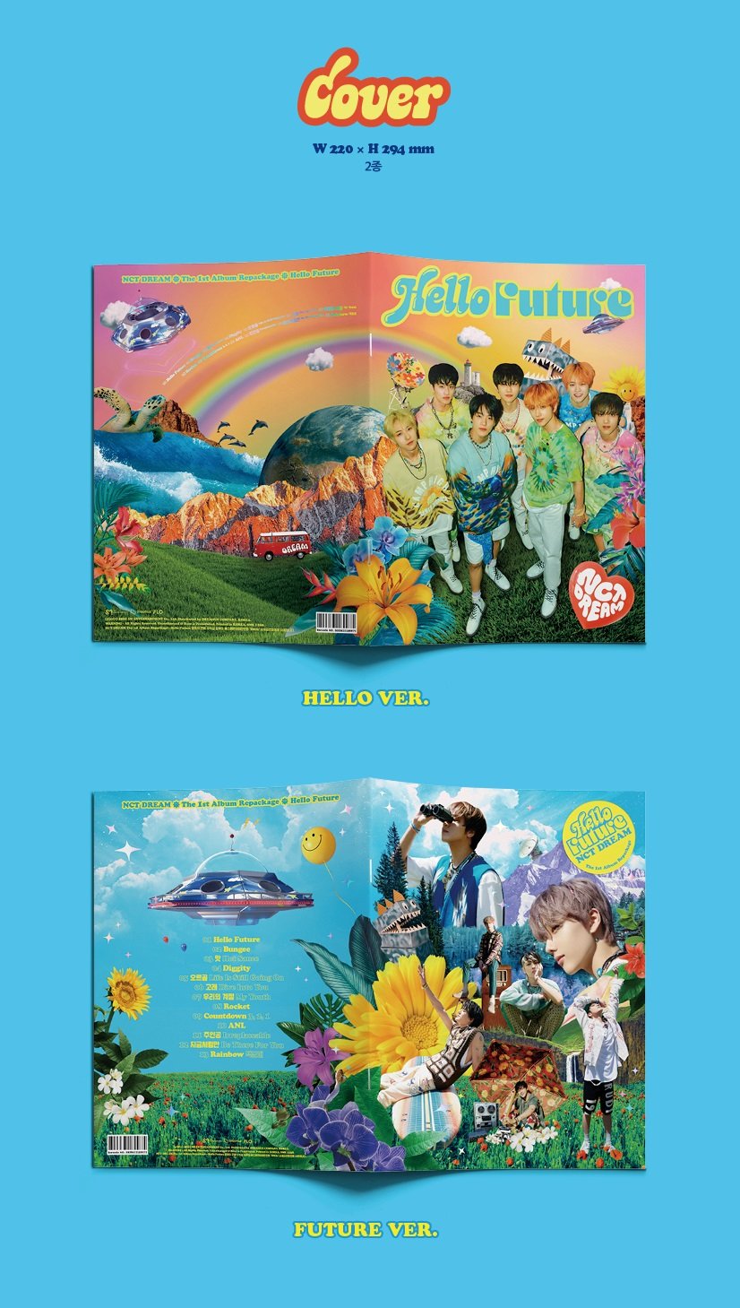 NCT DREAM - 1ST FULL ALBUM REPACKAGE [HELLO FUTURE] PHOTO BOOK VER.