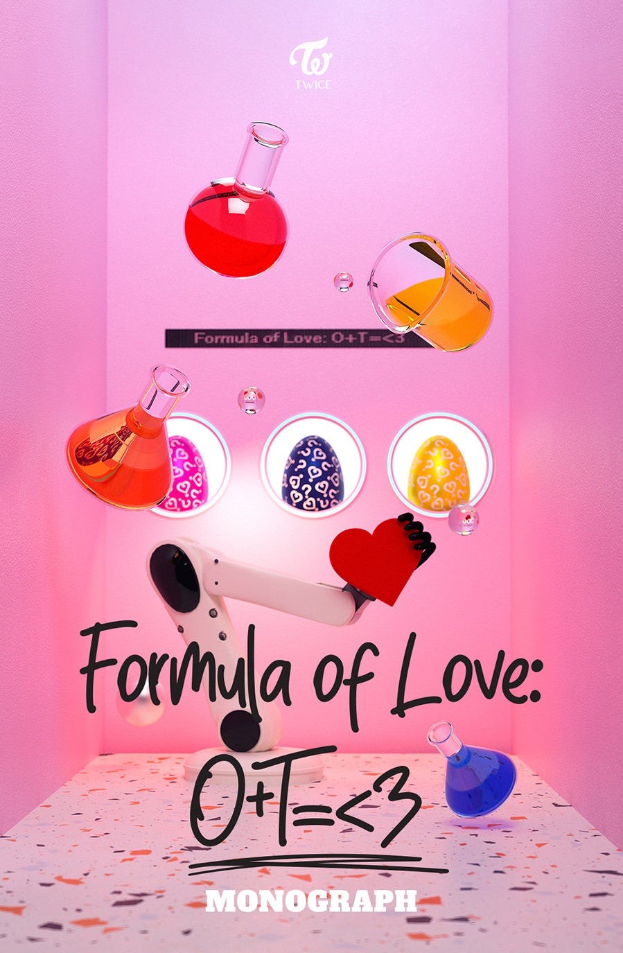 TWICE - MONOGRAPH FORMULA OF LOVE: O+T=<3  photobook