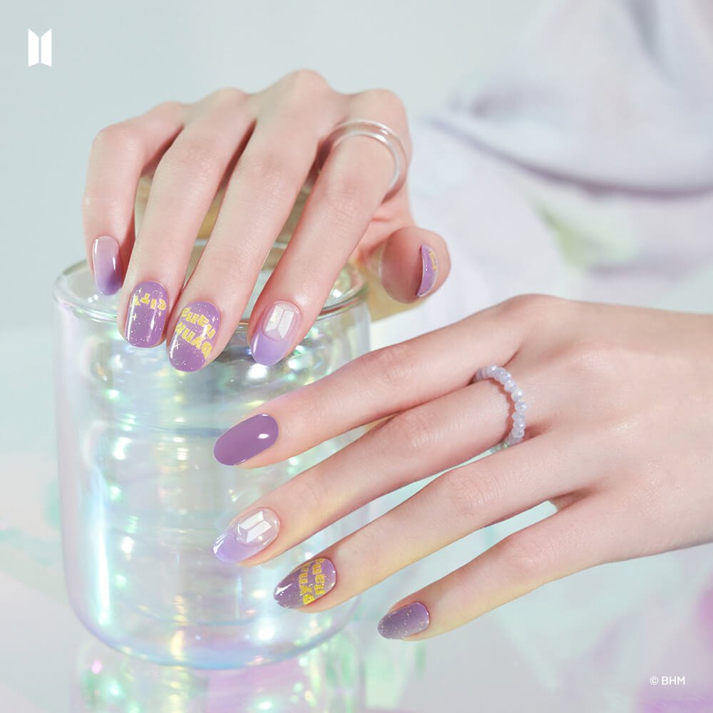 BTS x Gelato Factory Jellymix Nail Purple City (DISCO Edition)