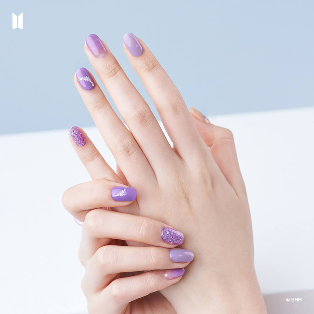 BTS x Gelato Factory Jellymix Nail Purple It Up (DISCO Edition)