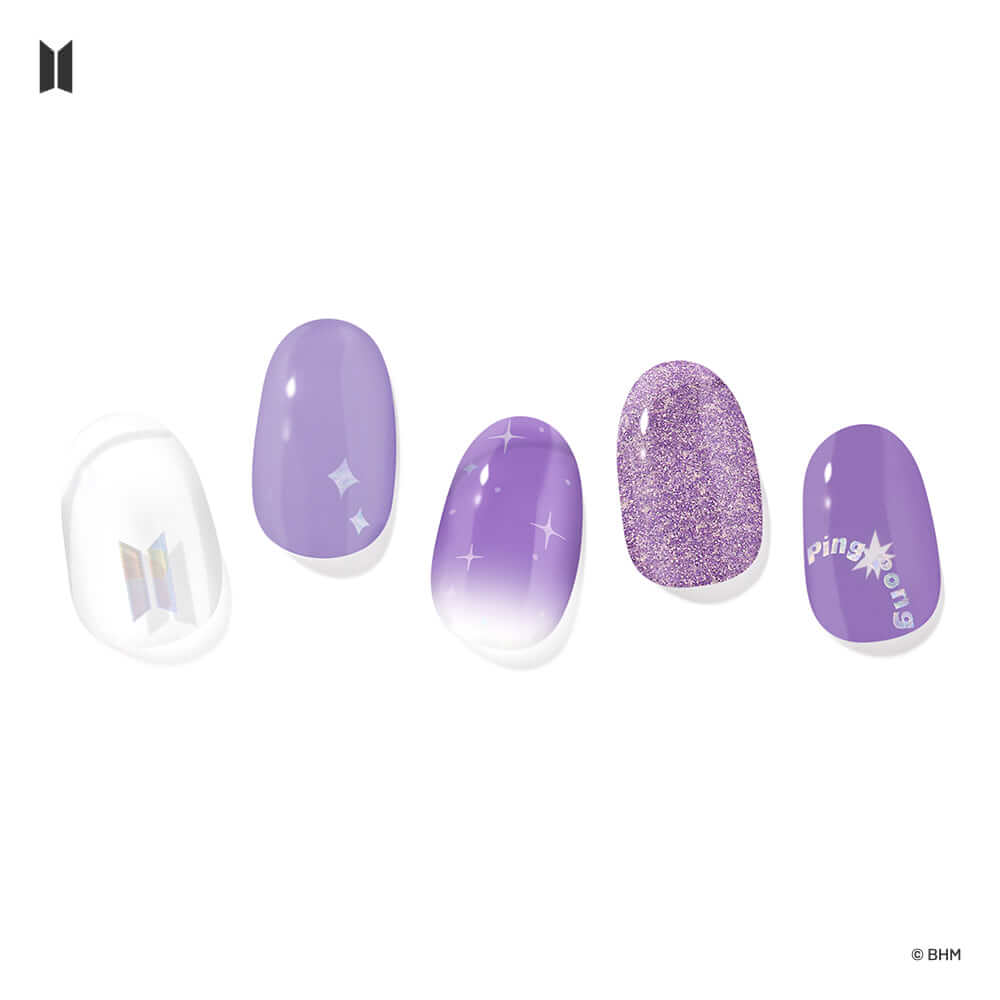 BTS x Gelato Factory Jellymix Nail Purple It Up (DISCO Edition)