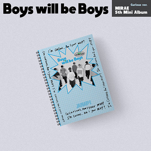 MIRAE - BOYS WILL BE BOYS 5TH MINI ALBUM