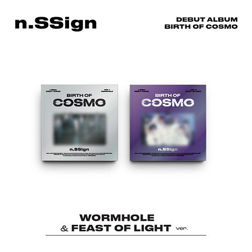N.SSIGN - BIRTH OF COSMO DEBUT ALBUM WORMHOLE FEAST OF LIGHT VER.