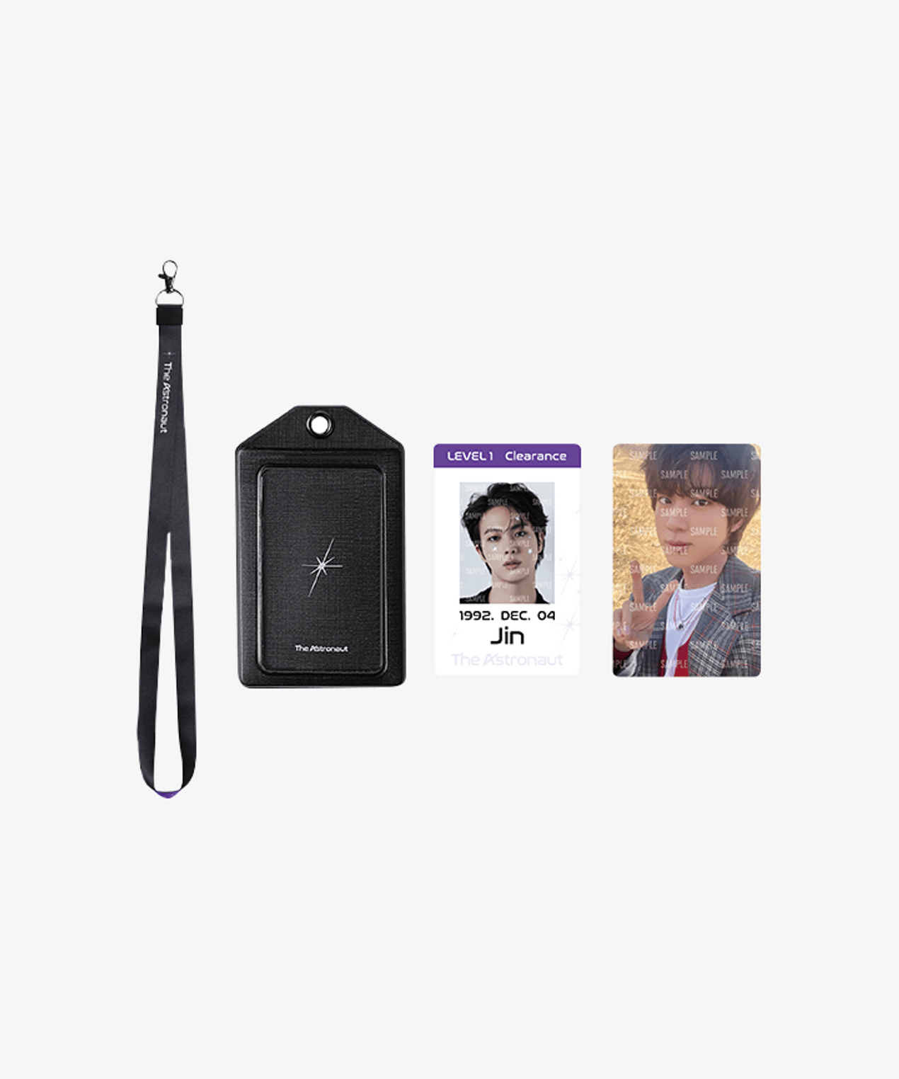 JIN [The Astronaut] ID Card Holder Set