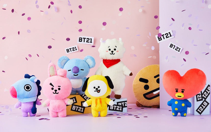 BT21 SHOOKY STANDING DOLL (MEDIUM)