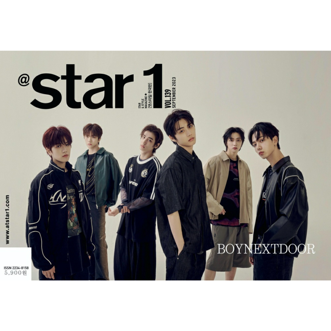 BOYNEXTDOOR COVER @STAR1 MAGAZINE 2023 SEPTEMBER ISSUE