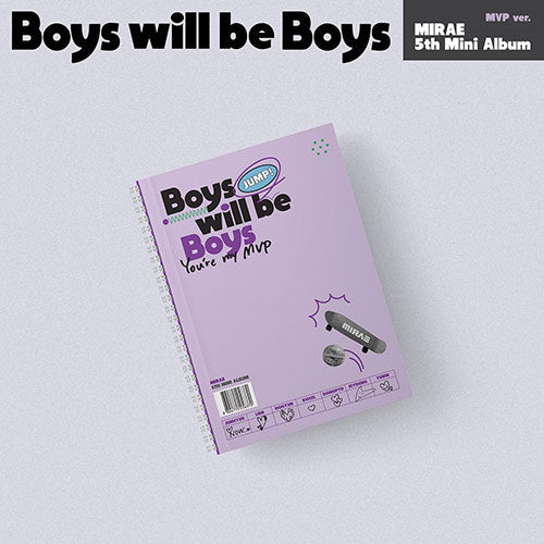 MIRAE - BOYS WILL BE BOYS 5TH MINI ALBUM