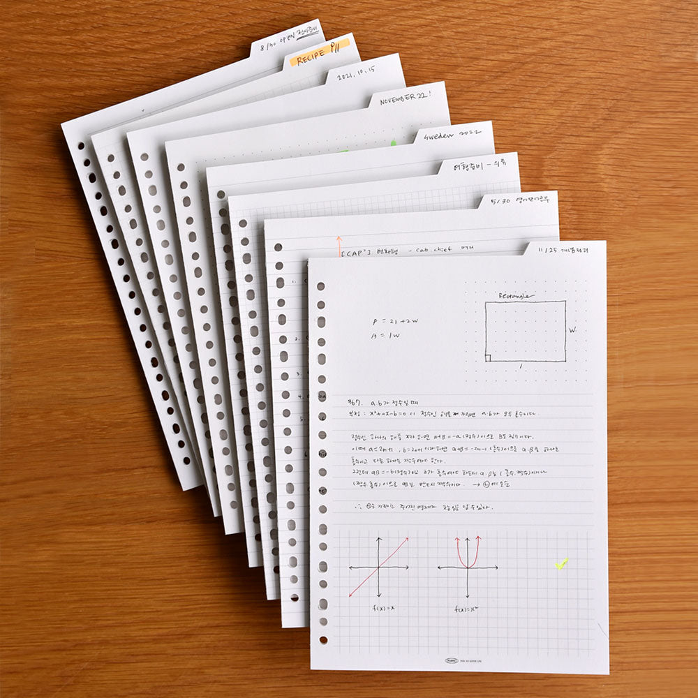 A5 FREESTYLE INDEX PAD