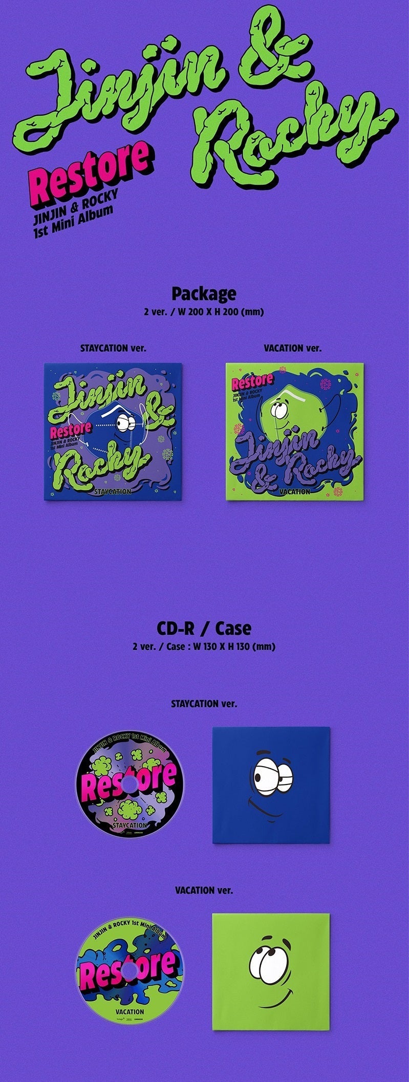 [PR] Apple Music ASTRO JINJIN & ROCKY - 1ST MINI ALBUM RESTORE