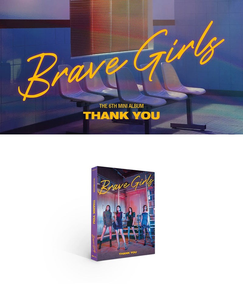 BRAVE GIRLS - 6TH MINI ALBUM THANK YOU