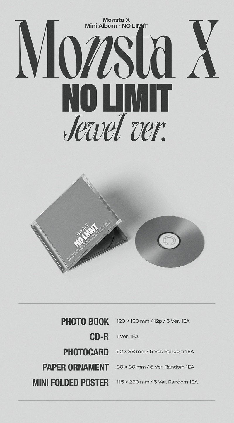[PR] Apple Music MONSTA X - 10TH MINI ALBUM NO LIMIT (JEWEL VER.)
