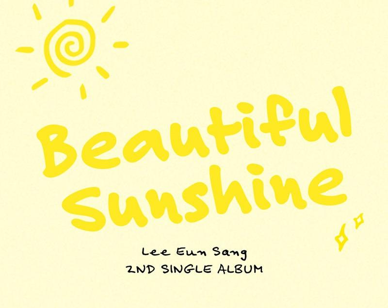 LEE EUN SANG - 2ND SINGLE ALBUM BEAUTIFUL SUNSHINE
