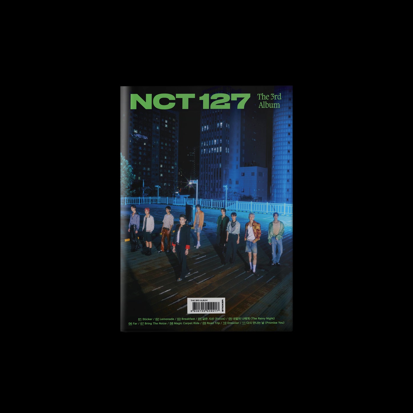 NCT 127 - 3RD FULL ALBUM STICKER SEOUL CITY VER.