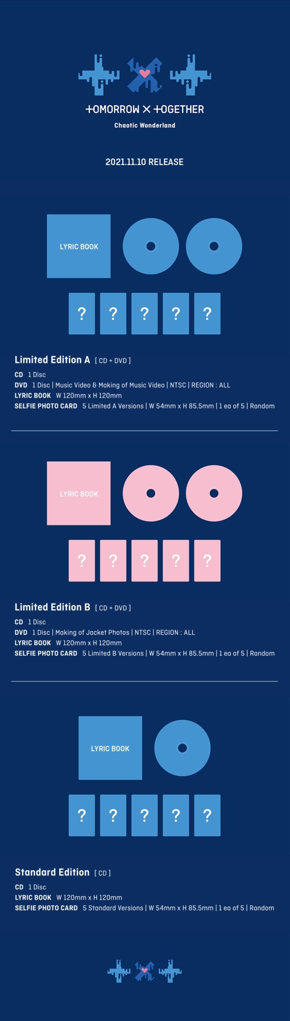 [PR] Weverse Shop [PRE-ORDER] TXT - JAPAN 1ST EP CHAOTIC WONDERLAND