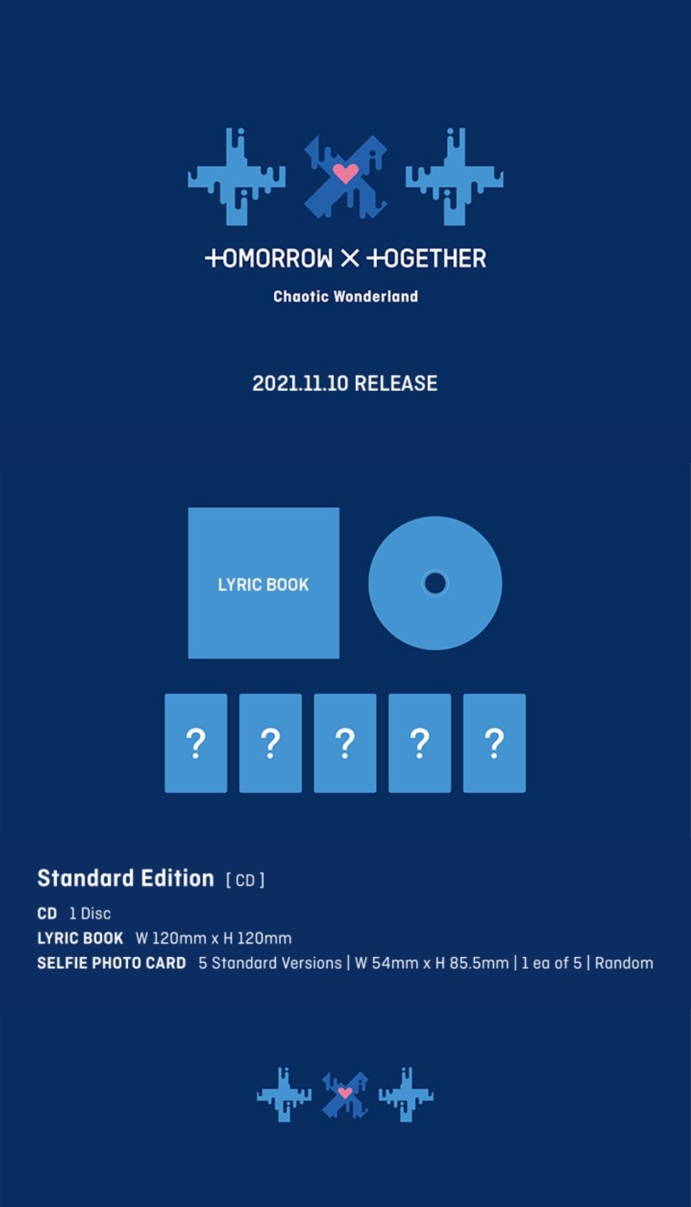 [PR] Weverse Shop [PRE-ORDER] TXT - JAPANESE 1ST EP ALBUM CHAOTIC WONDERLAND