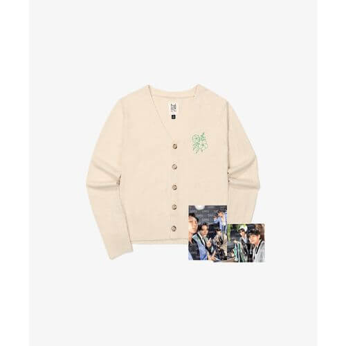 [Restock] BTS [2022 DALMAJUNG] Cardigan (Ivory)