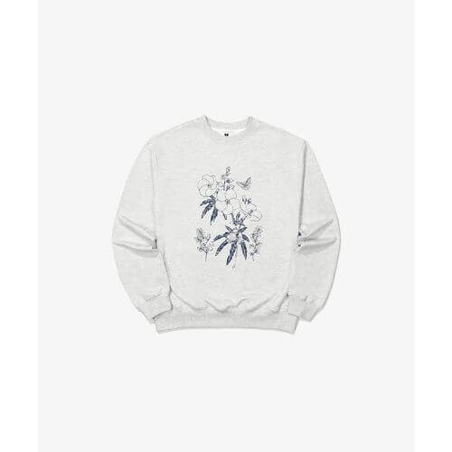 [Restock] BTS [2022 DALMAJUNG] Sweatshirt (Melange Grey)