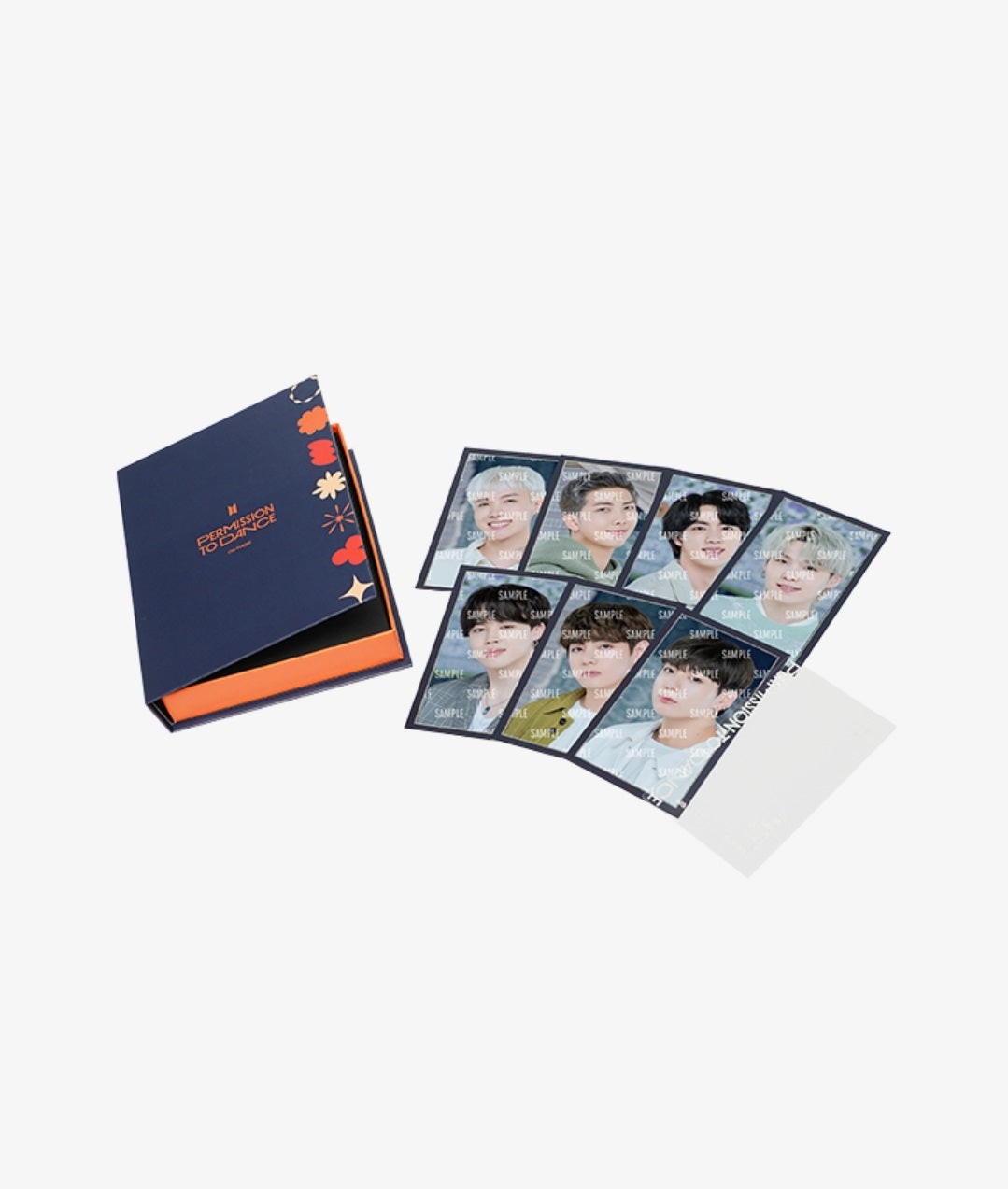 Weverse Shop MESSAGE PHOTO CARD FRAME / NO OPTION BTS - PERMISSION TO DANCE ON STAGE - SEOUL OFFICIAL MD