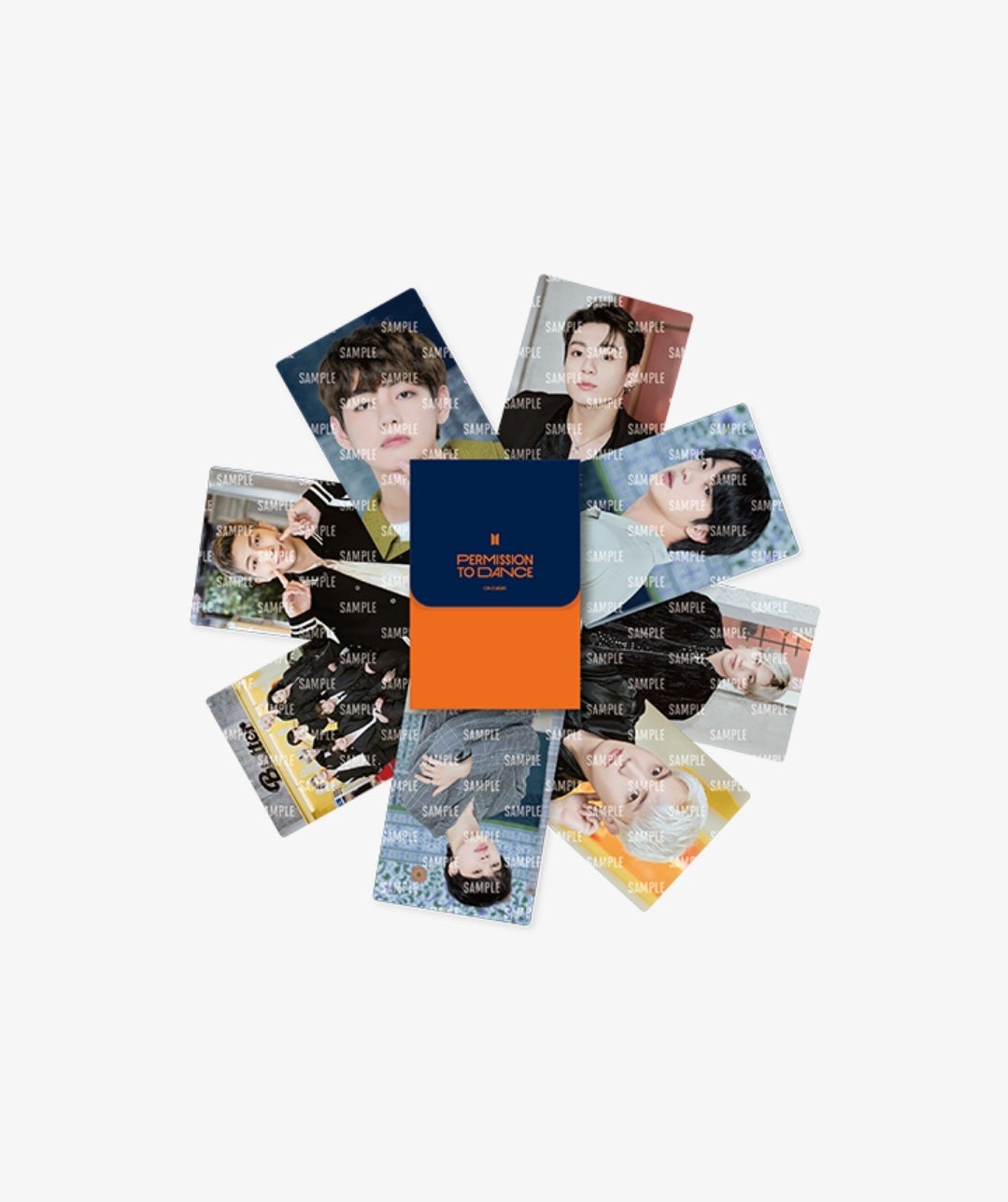 Weverse Shop MINI PHOTO CARD / NO OPTION BTS - PERMISSION TO DANCE ON STAGE - SEOUL OFFICIAL MD